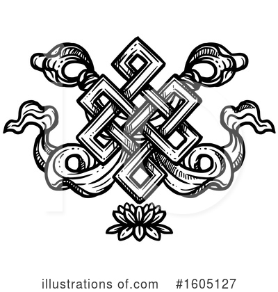 Royalty-Free (RF) Buddhism Clipart Illustration by Vector Tradition SM - Stock Sample #1605127