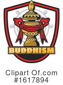 Buddhism Clipart #1617894 by Vector Tradition SM
