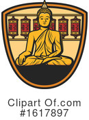 Buddhism Clipart #1617897 by Vector Tradition SM