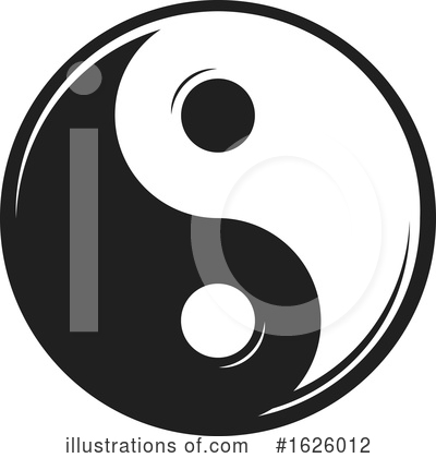 Yin Yang Clipart #1626012 by Vector Tradition SM