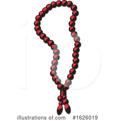 Rosary Clipart #1626019 by Vector Tradition SM