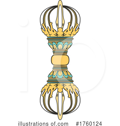 Royalty-Free (RF) Buddhism Clipart Illustration by Vector Tradition SM - Stock Sample #1760124