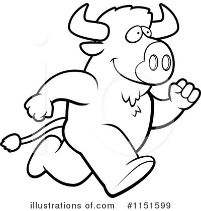 Royalty-Free (RF) Buffalo Clipart Illustration by Cory Thoman - Stock Sample #1151599