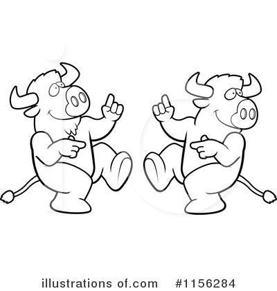 Royalty-Free (RF) Buffalo Clipart Illustration by Cory Thoman - Stock Sample #1156284