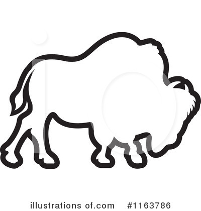 Royalty-Free (RF) Buffalo Clipart Illustration by Lal Perera - Stock Sample #1163786
