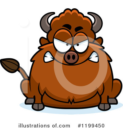 Royalty-Free (RF) Buffalo Clipart Illustration by Cory Thoman - Stock Sample #1199450