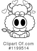 Buffalo Clipart #1199514 by Cory Thoman