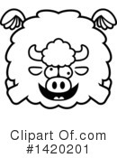 Buffalo Clipart #1420201 by Cory Thoman