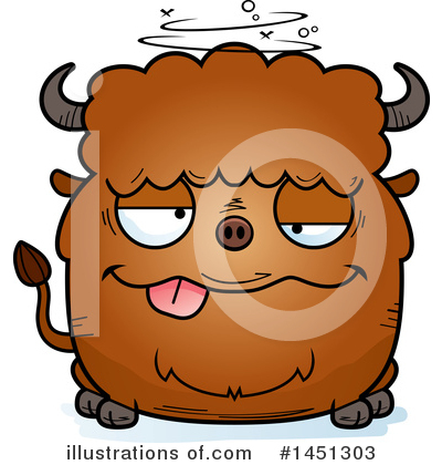 Royalty-Free (RF) Buffalo Clipart Illustration by Cory Thoman - Stock Sample #1451303