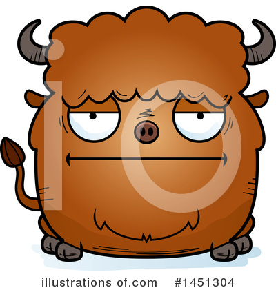 Royalty-Free (RF) Buffalo Clipart Illustration by Cory Thoman - Stock Sample #1451304