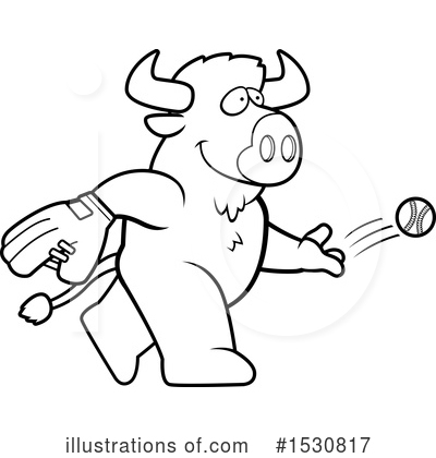 Royalty-Free (RF) Buffalo Clipart Illustration by Cory Thoman - Stock Sample #1530817