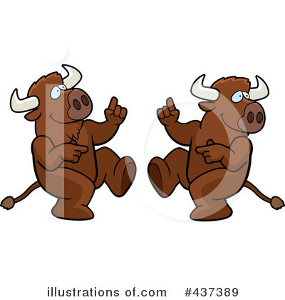 Royalty-Free (RF) Buffalo Clipart Illustration by Cory Thoman - Stock Sample #437389