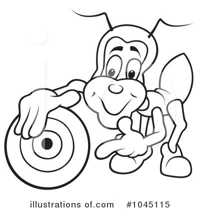 Royalty-Free (RF) Bug Clipart Illustration by dero - Stock Sample #1045115