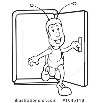 Royalty-Free (RF) Bug Clipart Illustration by dero - Stock Sample #1045118