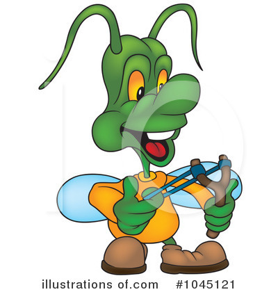 Royalty-Free (RF) Bug Clipart Illustration by dero - Stock Sample #1045121