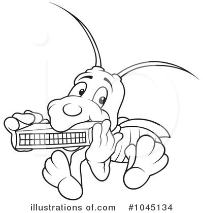 Royalty-Free (RF) Bug Clipart Illustration by dero - Stock Sample #1045134
