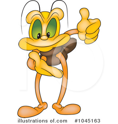 Royalty-Free (RF) Bug Clipart Illustration by dero - Stock Sample #1045163