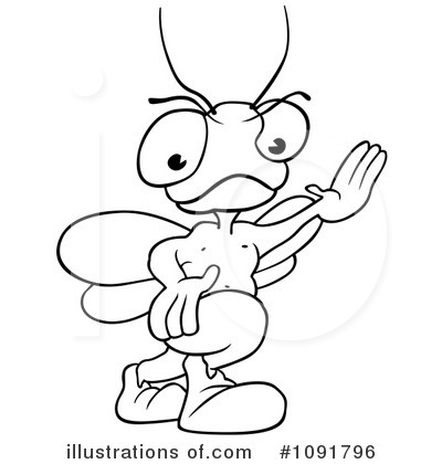 House Fly Clipart #1091796 by dero