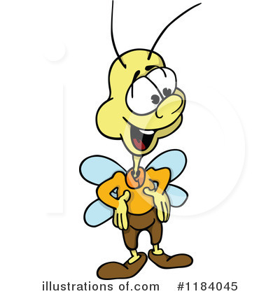 Royalty-Free (RF) Bug Clipart Illustration by dero - Stock Sample #1184045