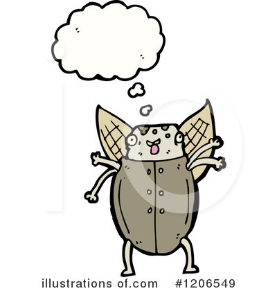 Royalty-Free (RF) Bug Clipart Illustration by lineartestpilot - Stock Sample #1206549