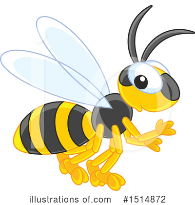 Bees Clipart #1514872 by Alex Bannykh