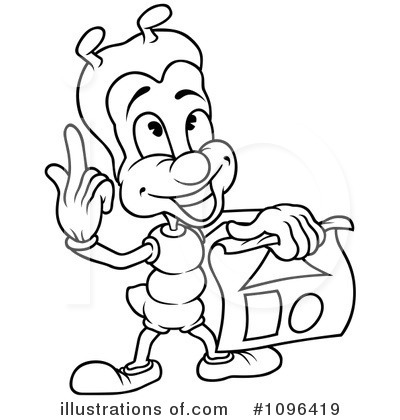 Royalty-Free (RF) Bugs Clipart Illustration by dero - Stock Sample #1096419
