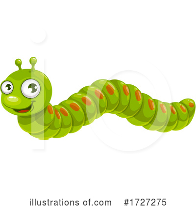 Caterpillars Clipart #1727275 by Vector Tradition SM