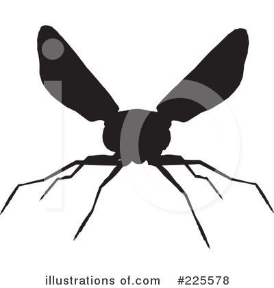 Royalty-Free (RF) Bugs Clipart Illustration by KJ Pargeter - Stock Sample #225578