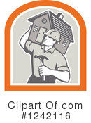 Builder Clipart #1242116 by patrimonio