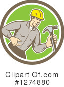 Builder Clipart #1274880 by patrimonio