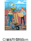 Builder Clipart #1718665 by Vector Tradition SM