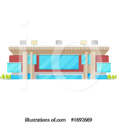 Royalty-Free (RF) Building Clipart Illustration by Vector Tradition SM - Stock Sample #1692669