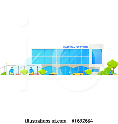 Royalty-Free (RF) Building Clipart Illustration by Vector Tradition SM - Stock Sample #1692684