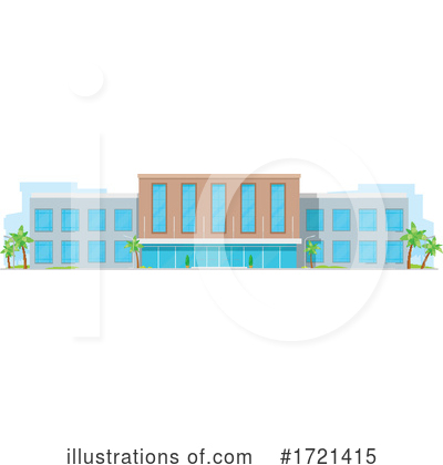 Royalty-Free (RF) Building Clipart Illustration by Vector Tradition SM - Stock Sample #1721415