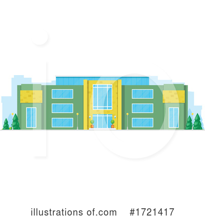 Royalty-Free (RF) Building Clipart Illustration by Vector Tradition SM - Stock Sample #1721417