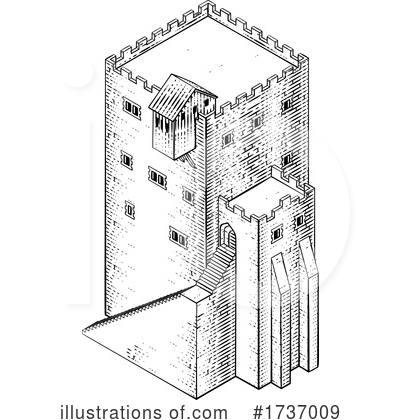 Royalty-Free (RF) Building Clipart Illustration by AtStockIllustration - Stock Sample #1737009