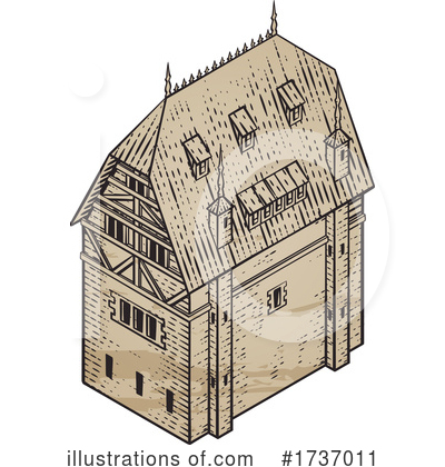 Village Clipart #1737011 by AtStockIllustration