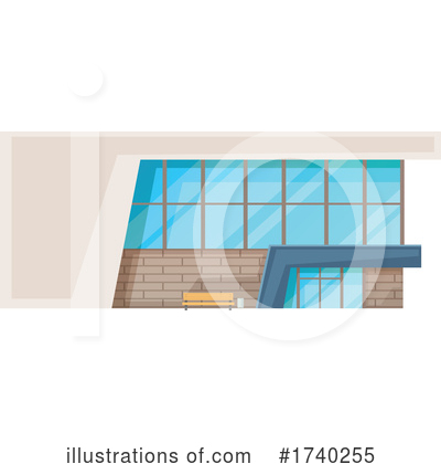 Royalty-Free (RF) Building Clipart Illustration by Vector Tradition SM - Stock Sample #1740255