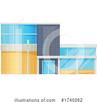 Royalty-Free (RF) Building Clipart Illustration by Vector Tradition SM - Stock Sample #1740262