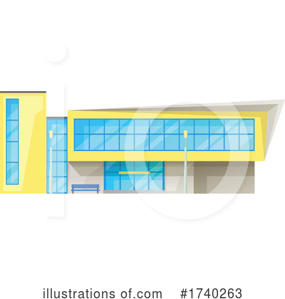 Royalty-Free (RF) Building Clipart Illustration by Vector Tradition SM - Stock Sample #1740263