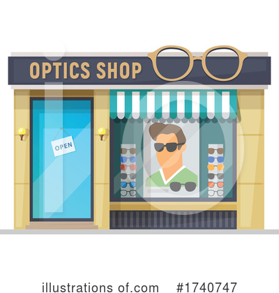 Glasses Clipart #1740747 by Vector Tradition SM