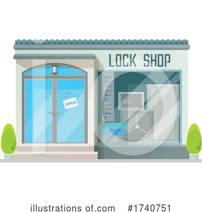 Locksmith Clipart #1740751 by Vector Tradition SM