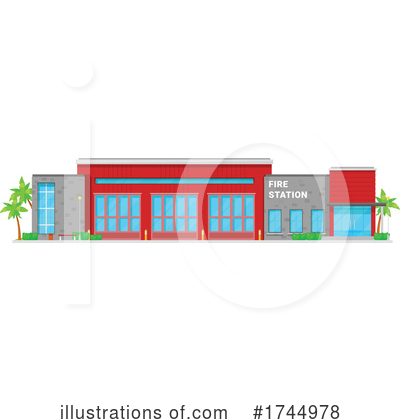 Royalty-Free (RF) Building Clipart Illustration by Vector Tradition SM - Stock Sample #1744978