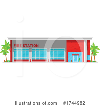 Royalty-Free (RF) Building Clipart Illustration by Vector Tradition SM - Stock Sample #1744982