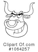Bull Clipart #1064257 by Hit Toon