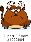 Bull Clipart #1092684 by Cory Thoman