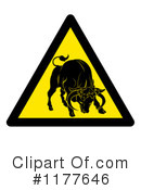 Bull Clipart #1177646 by AtStockIllustration