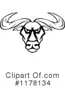 Bull Clipart #1178134 by Vector Tradition SM