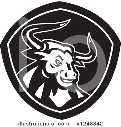 Bull Clipart #1248842 by patrimonio