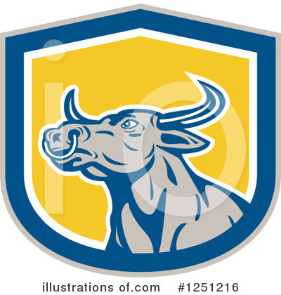 Bull Clipart #1251216 by patrimonio